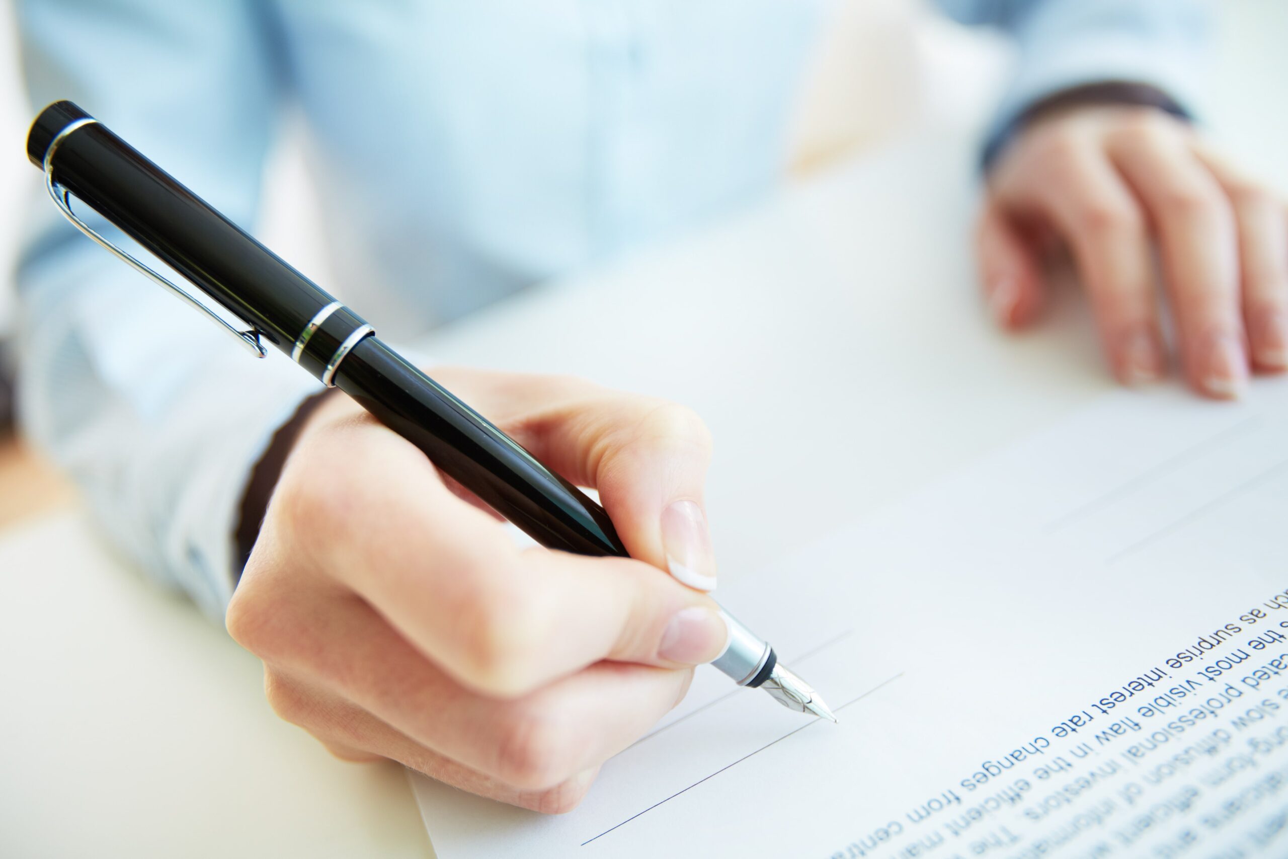 writing on paper